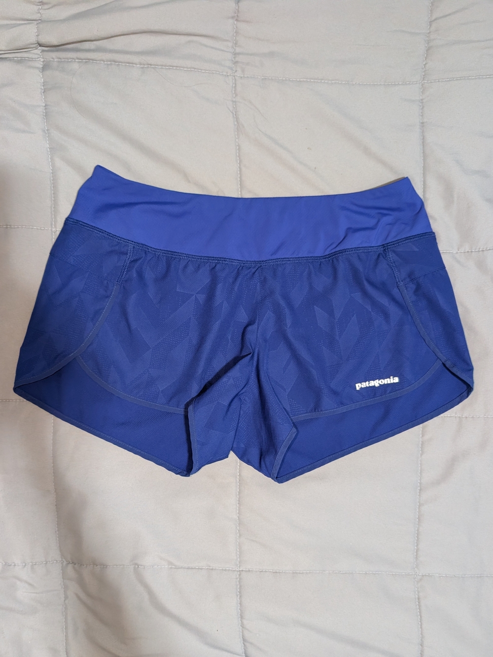 Patagonia Women’s Royal Blue Athletic Running Shorts